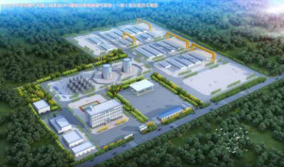 焦廟LNG罐箱應急調(diào)峰儲氣基地